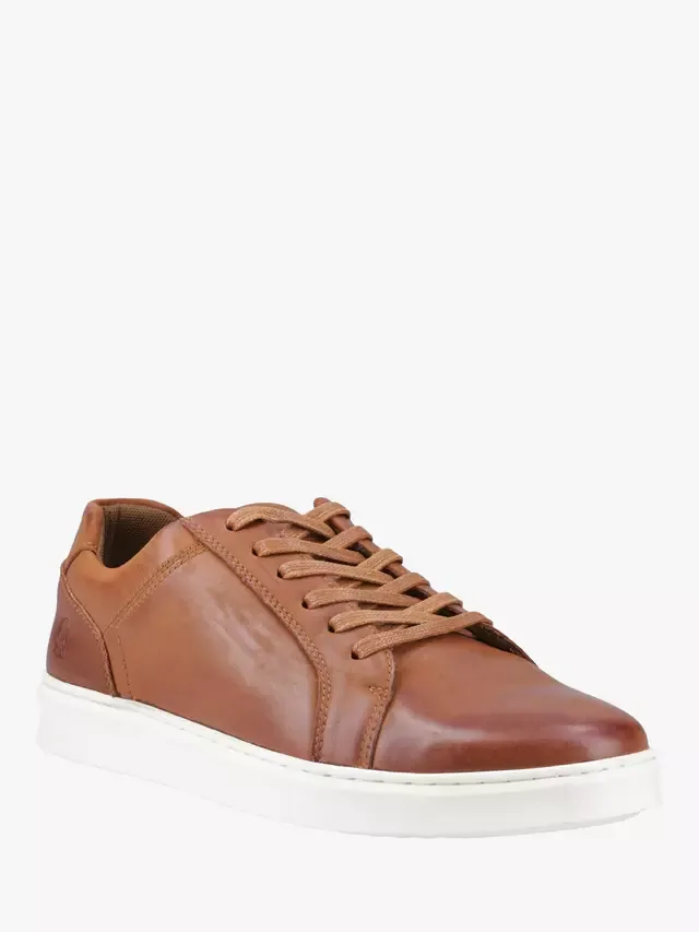 Кожаные кроссовки Madden Hush Puppies, Tan — фото 2