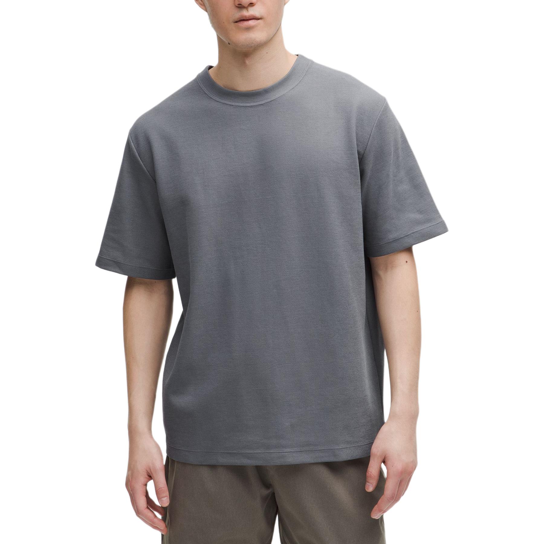 

Тяжелая футболка мужская Lululemon, серый