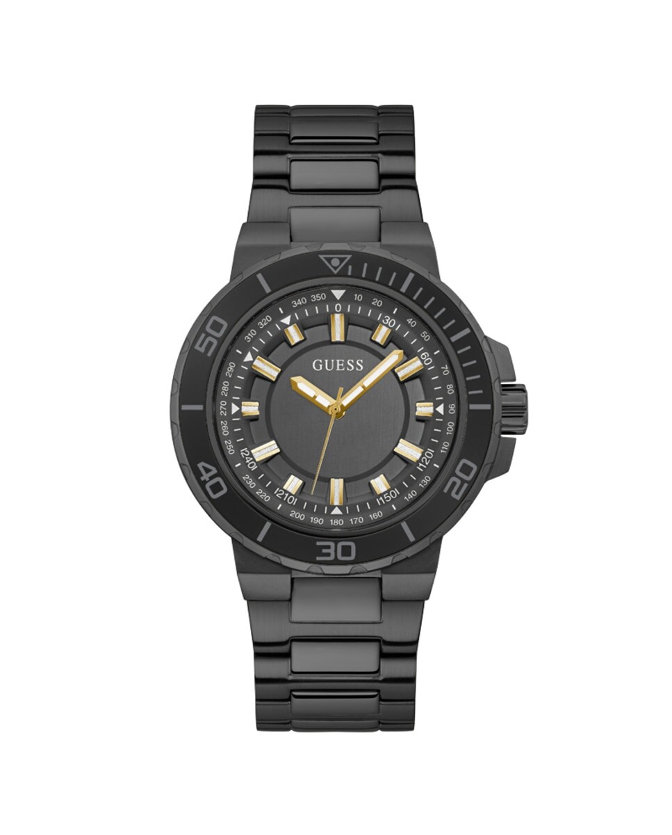 

Мужские часы Track GW0426G3 из стали с черным ремешком Guess, черный
