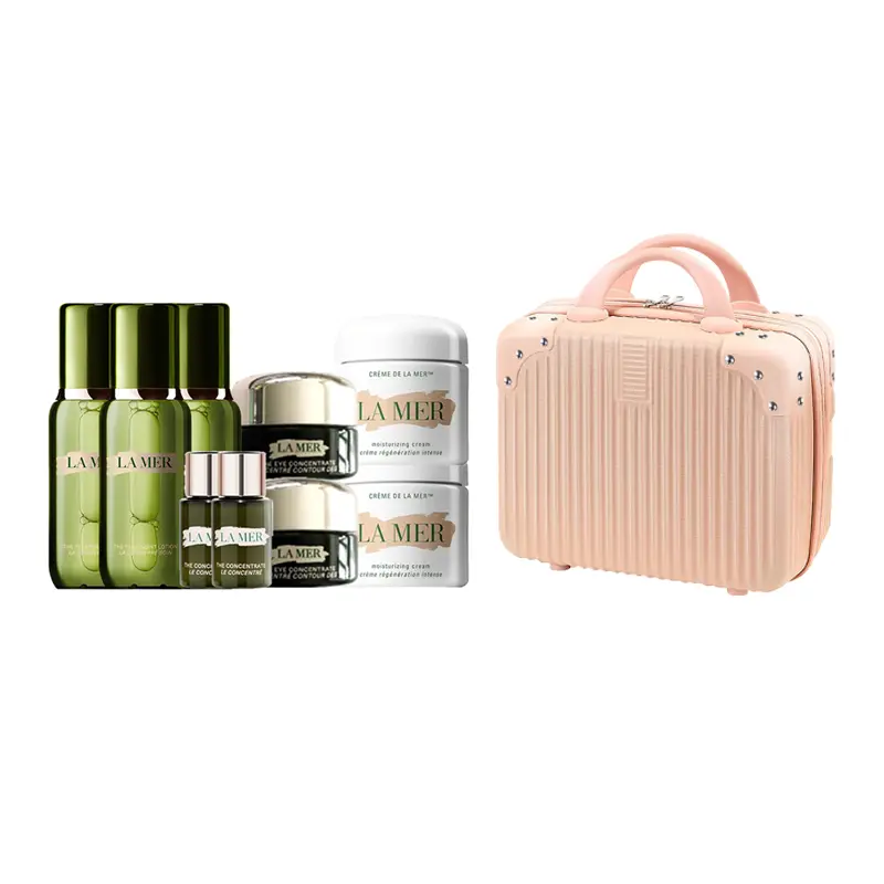 

Набор пробников средств по уходу за кожей HAILANZHIMI концентрированные сыворотки, пробный размер увлажняет и увлажняет чемодан LA MER