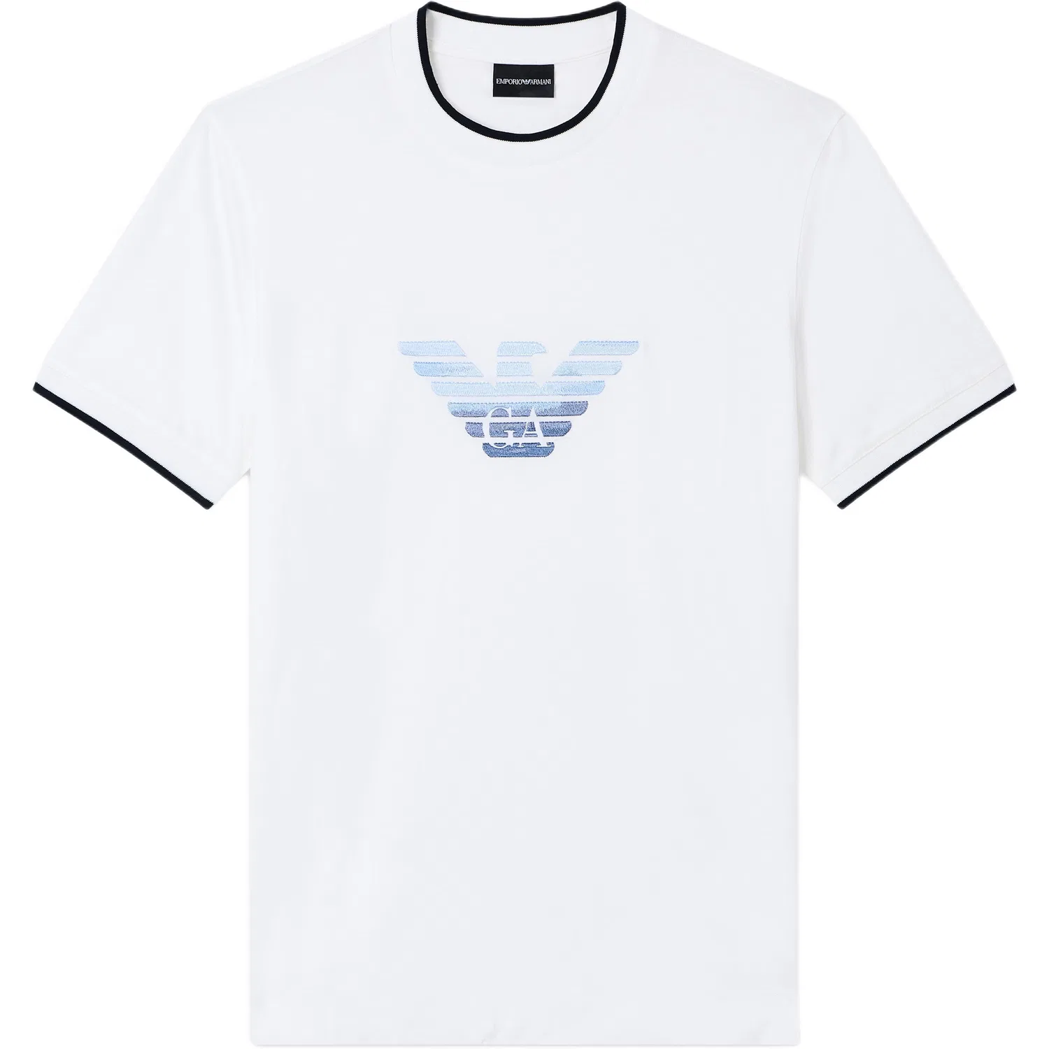 Футболка Slim Fit EMPORIO ARMANI, White