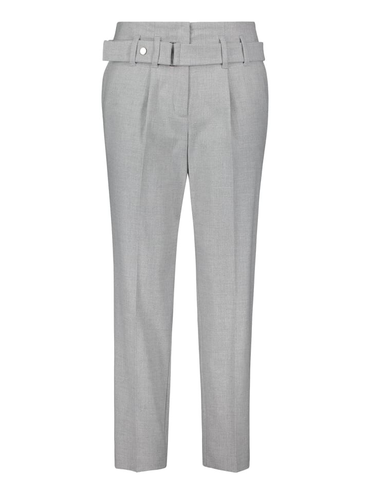 

Тканевые брюки BETTY & CO, цвет light silver melange