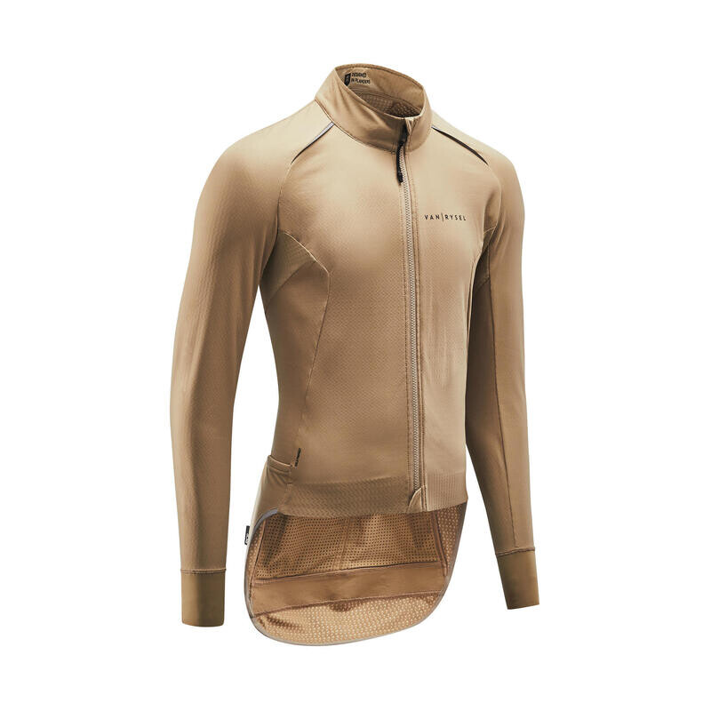 

Куртка велосипедная Van Rysel, цвет cappuccino-beige