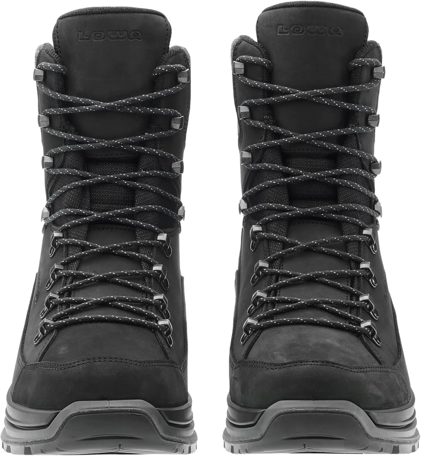 Ботинки LOWA Renegade Evo Ice 2 GTX High, Black Grey — фото 3