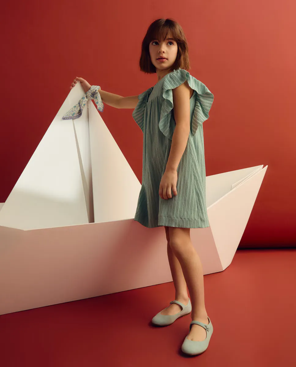 

Круглое платье для девочки Coconut El Corte Inglés, цвет Jabón