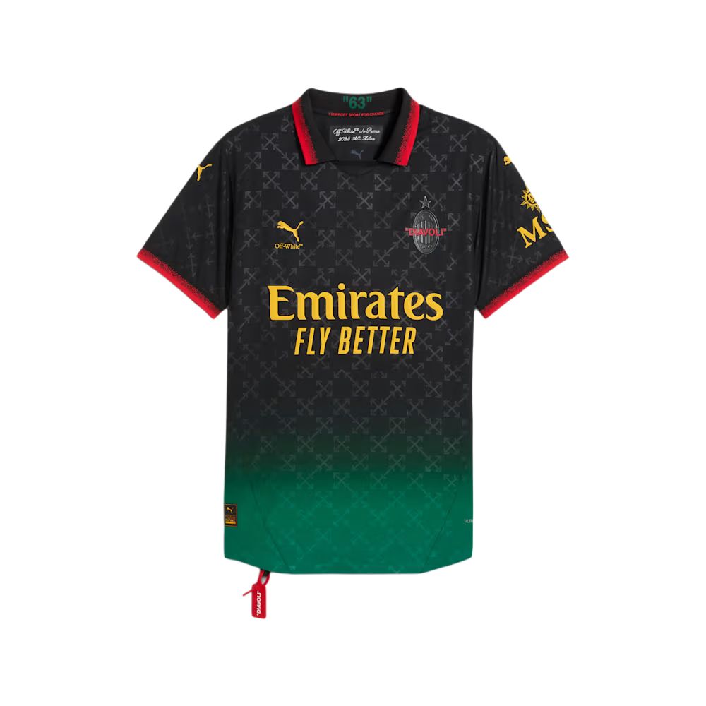

PUMA Футболка OFF WHITE X Ac Milan оригинальная
