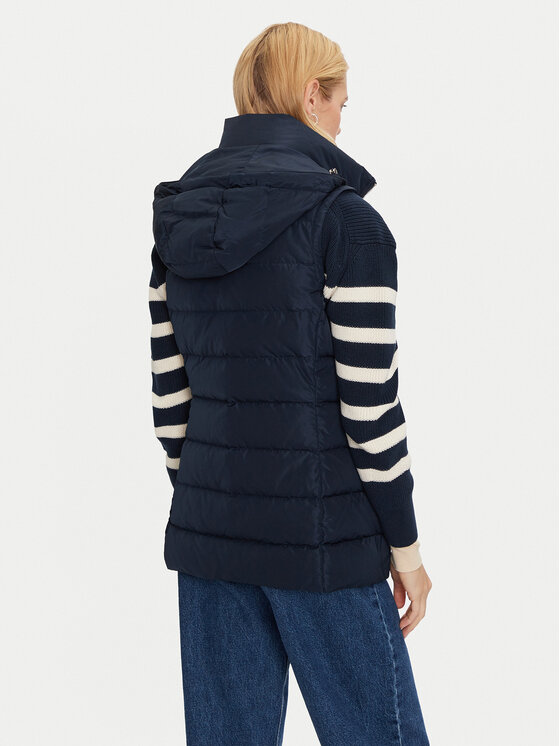 Утепленный жилет regular fit Heritage WW0WW43634 Tommy Hilfiger, синий — фото 4