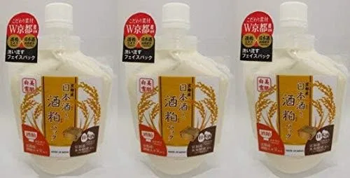 Набор для ухода за кожей Sake and Sake Lees Pack из 3 штук, 170 г