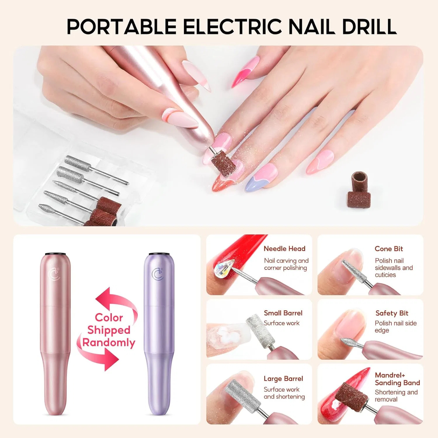 Набор для гель-лака с УФ-лампой PEACECOLOR Peacecolor, Kit B: 22+4Pcs Gel Polish Kit With Lamp & Drill — фото 4