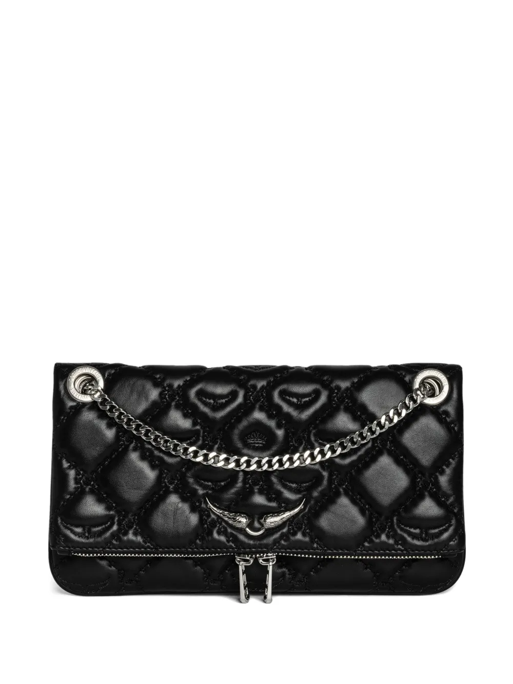 

Сумка Rock II с цепочным ремешком и стеганым эффектом Zadig&Voltaire, черный