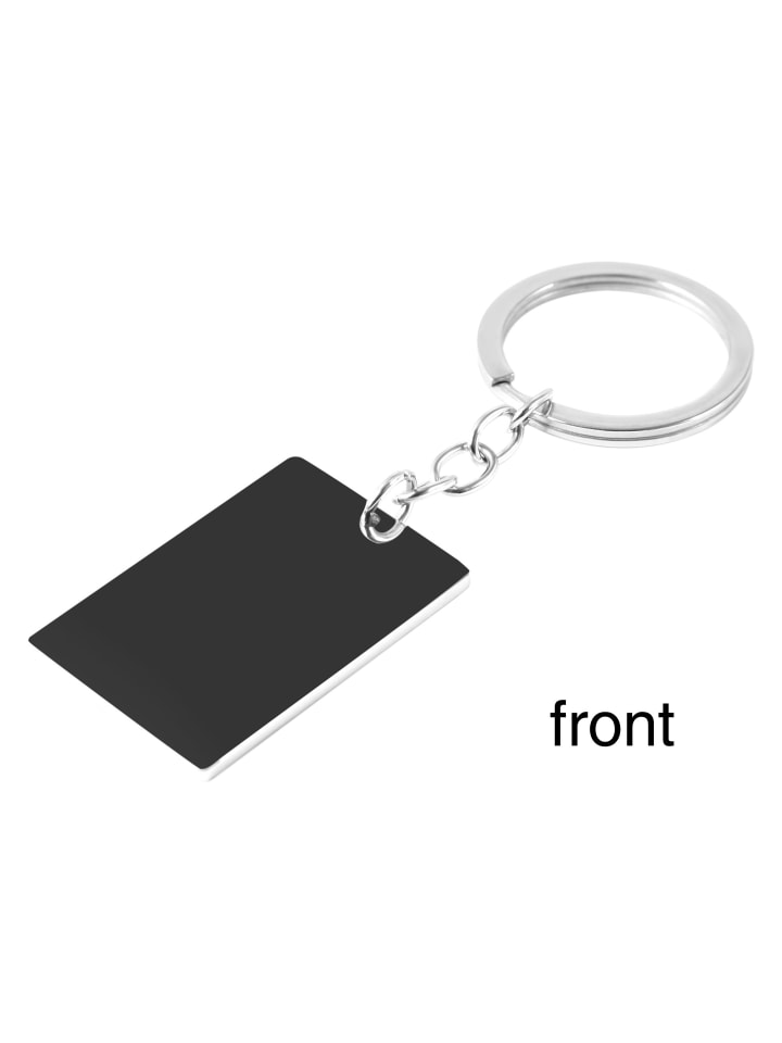 

Adeliás Кулон унисекс - кулон из нержавеющей стали с гравировкой в виде ключа, черный