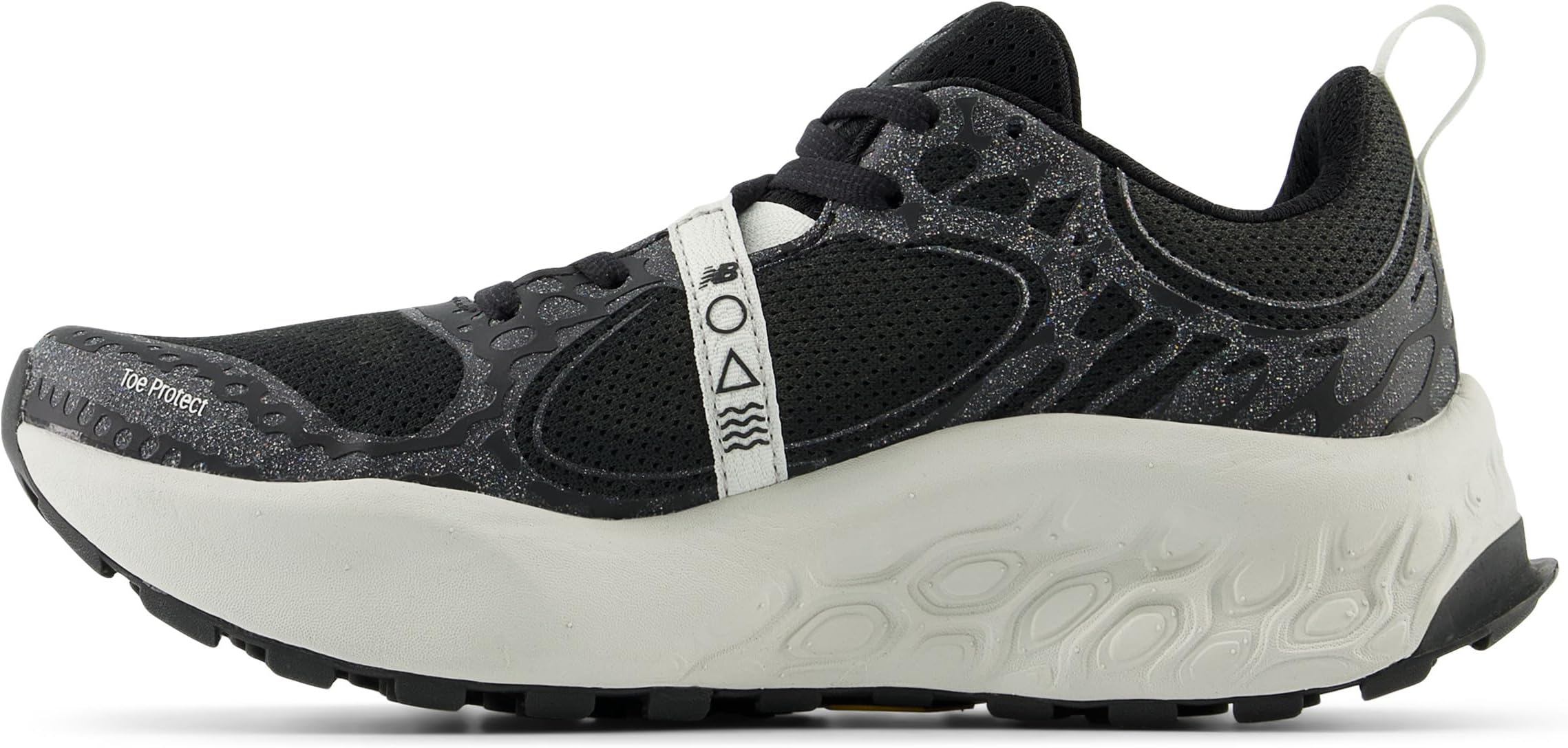 Кроссовки New Balance Fresh Foam X Hierro v8, цвет Black/Sea Salt — фото 4