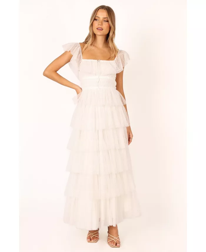 

Женское платье Belle Maxi Petal and Pup, коричневый/бежевый