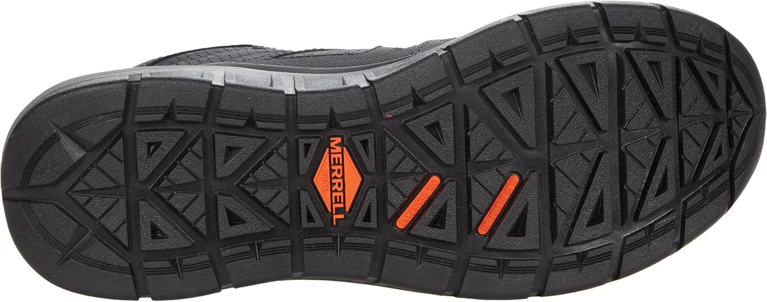 Мужские кроссовки Merrell Fullbench Speed Mid с углеродным волокном, черный — фото 4