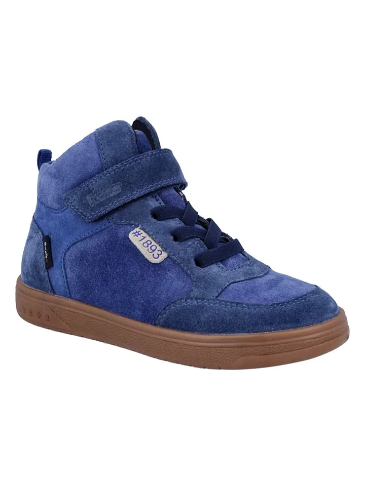 Кроссовки на шнуровке Richter Shoes синие — фото 2