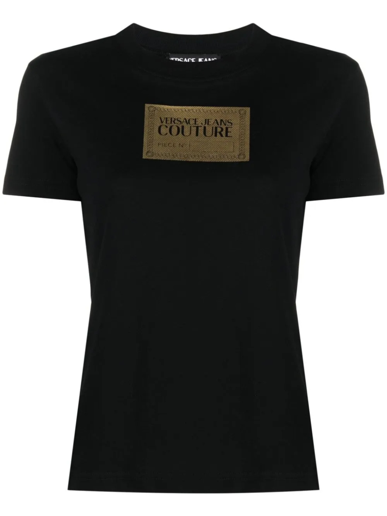 

Футболка с логотипом Versace Jeans Couture, черный