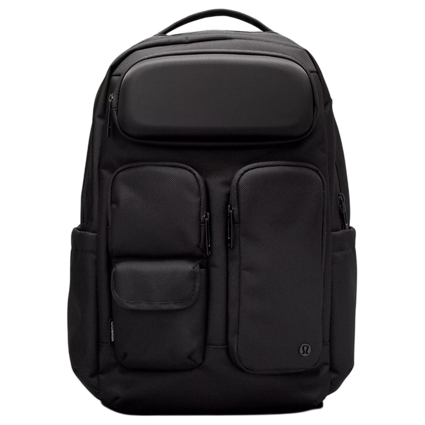 

Lululemon Водонепроницаемый рюкзак из ткани мужской черный, Black
