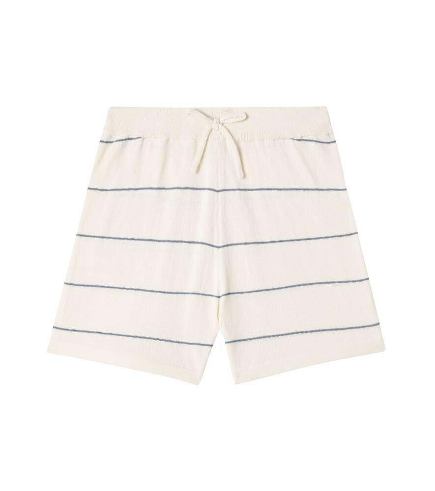 

Шорты Chandler из смесового хлопка в полоску Rylee + Cru, Blue Stripe