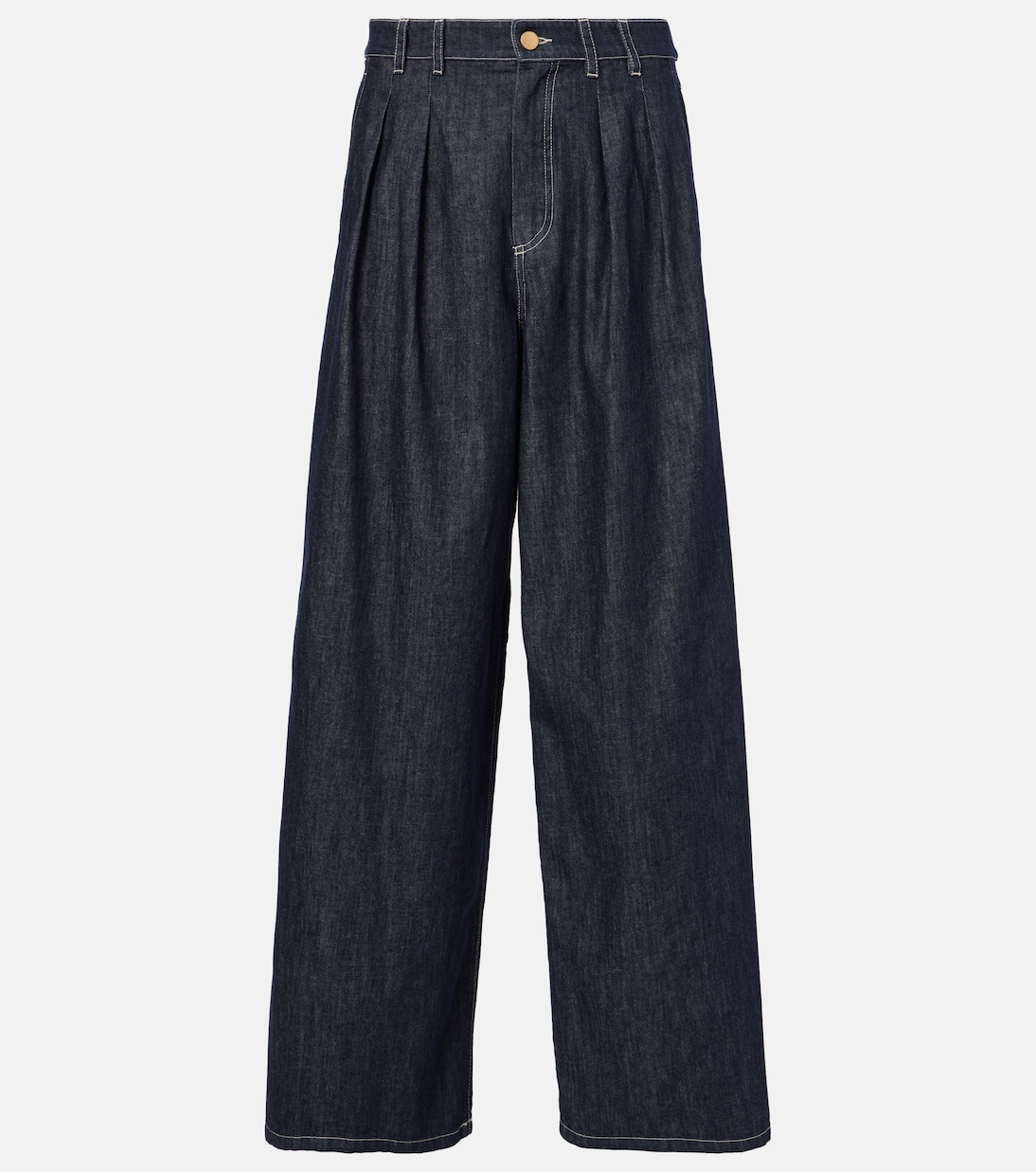 

Широкие брюки с высокой талией S Max Mara, Blue Pulito