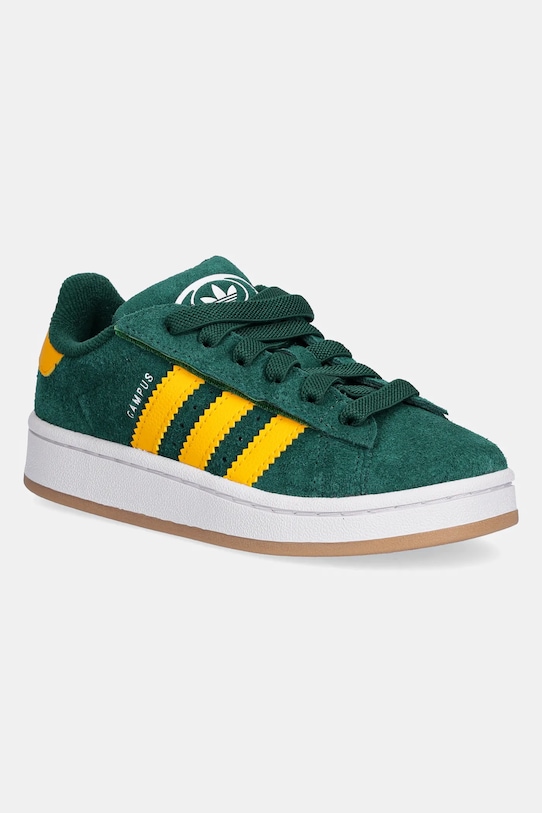 

Детские замшевые кроссовки Campus 00s Adidas Originals, зеленый