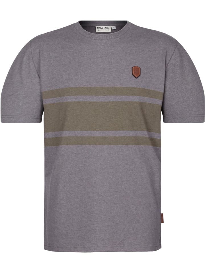 

Футболка Гашиш в крови серого цвета naketano