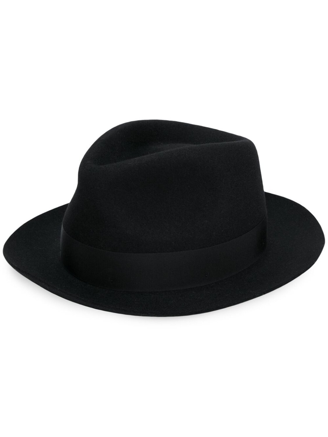 

Borsalino fedora hat, черный