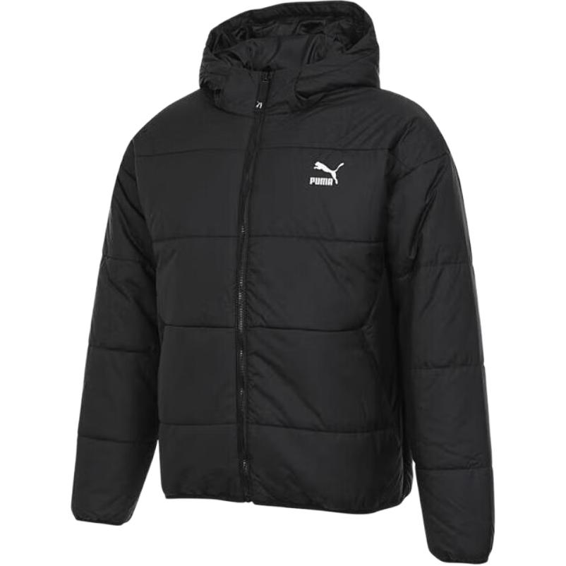 

PUMA Классическая утепленная эксклюзивная куртка мужская черная, Black