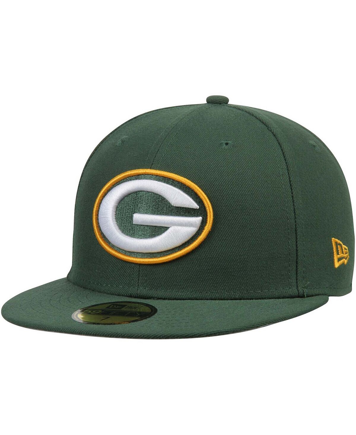 

Мужская зеленая приталенная шляпа Green Bay Packers Omaha 59FIFTY New Era