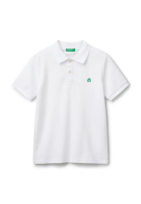 Поло Slim Fit United Colors Of Benetton, белый