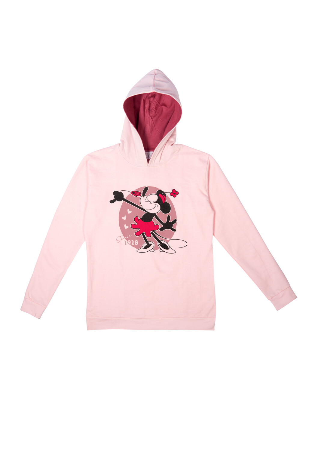 

Толстовка United Labels Disney Minnie Mouse Hoodie Kapuzenpullover Pullover, розовый
