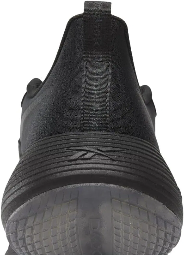 Кроссовки Reebok Unisex DMX Comfort + без шнурков, Cblack Pugry3 Cdgry7 — фото 2