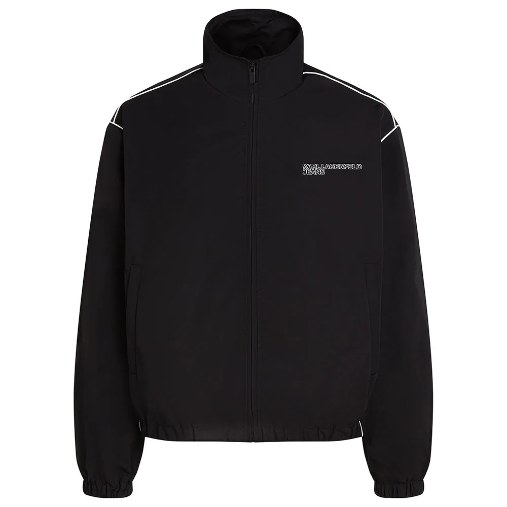 

Куртка Karl Lagerfeld Zip Up Piping, черный