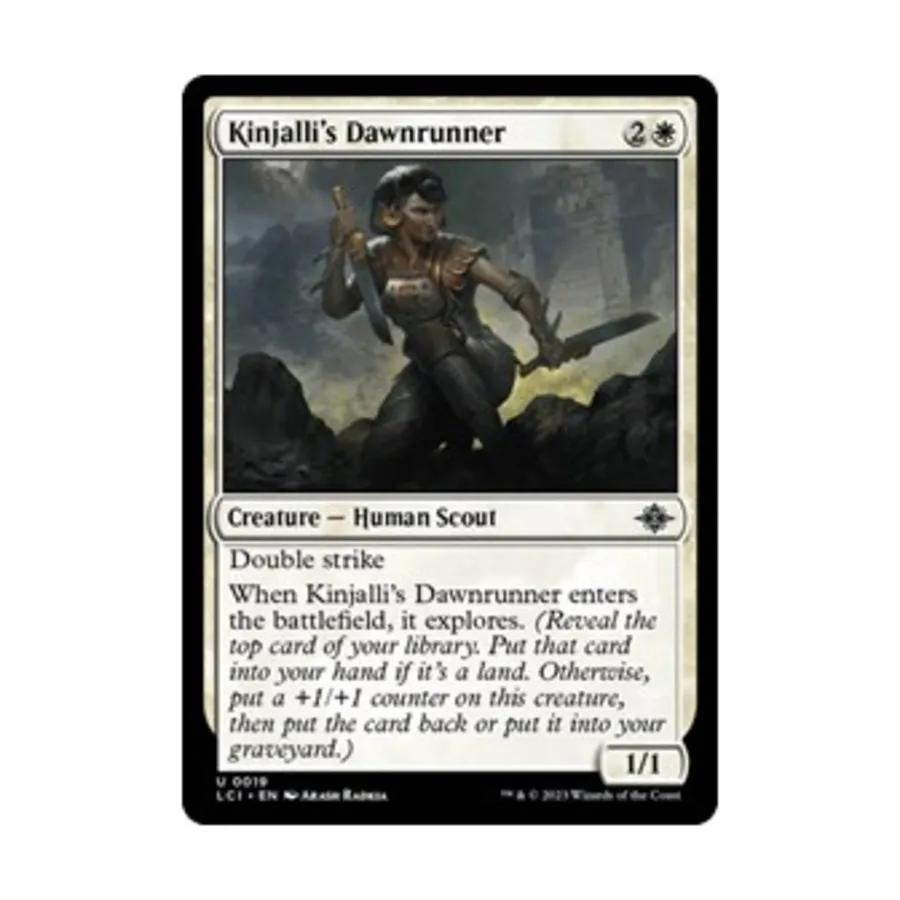 

CCG Бегущий Зари Кинджалли (U), MTG - The Lost Caverns of Ixalan