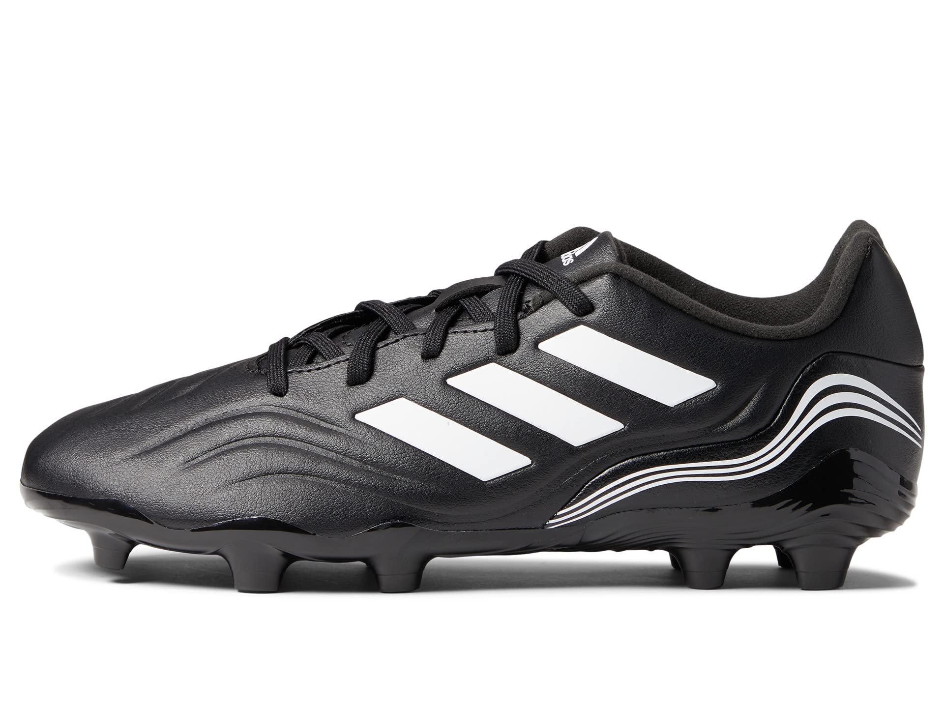 Кроссовки Adidas Kids Soccer Copa Sense.3 Firm Ground, Black/White/Vivid Red — фото 4