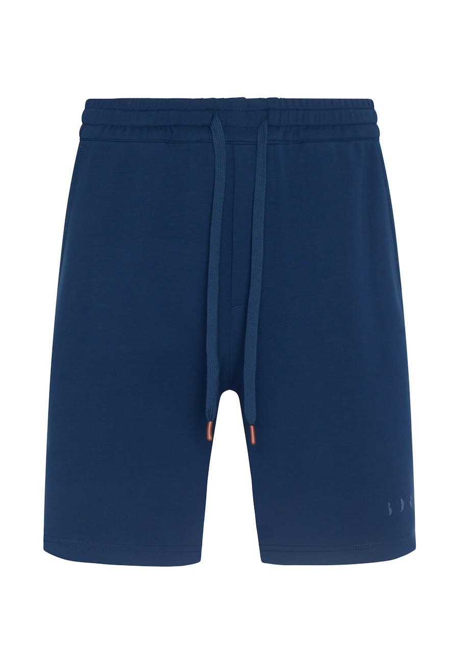 

Обычная спортивная толстовка с капюшоном на молнии Born Living Yoga Hughes, синий