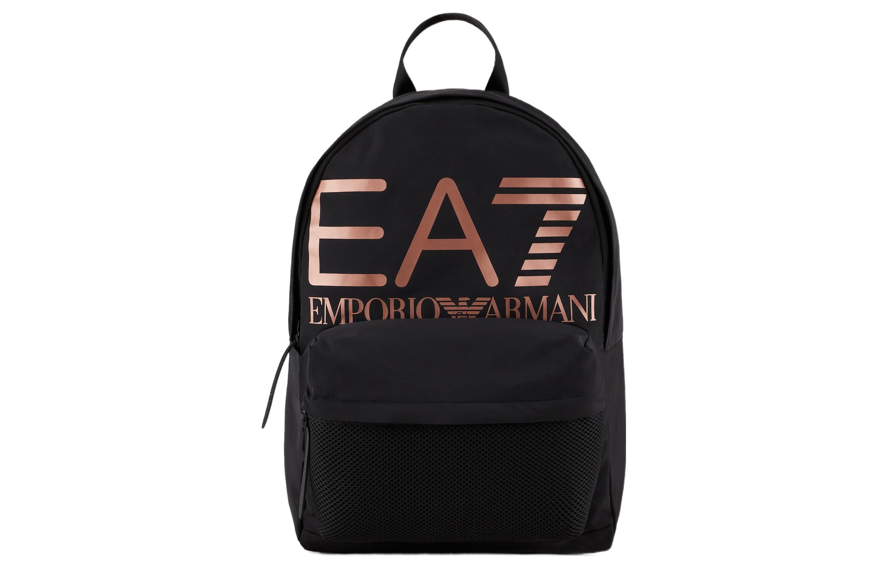

EMPORIO ARMANI Полиэстеровый рюкзак унисекс черный, Black