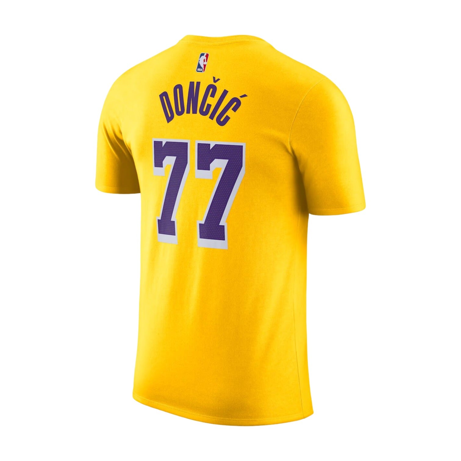Футболка Nike НБА Лука Дончич Los Angeles Lakers Icon Edition «Amarillo» — фото 2