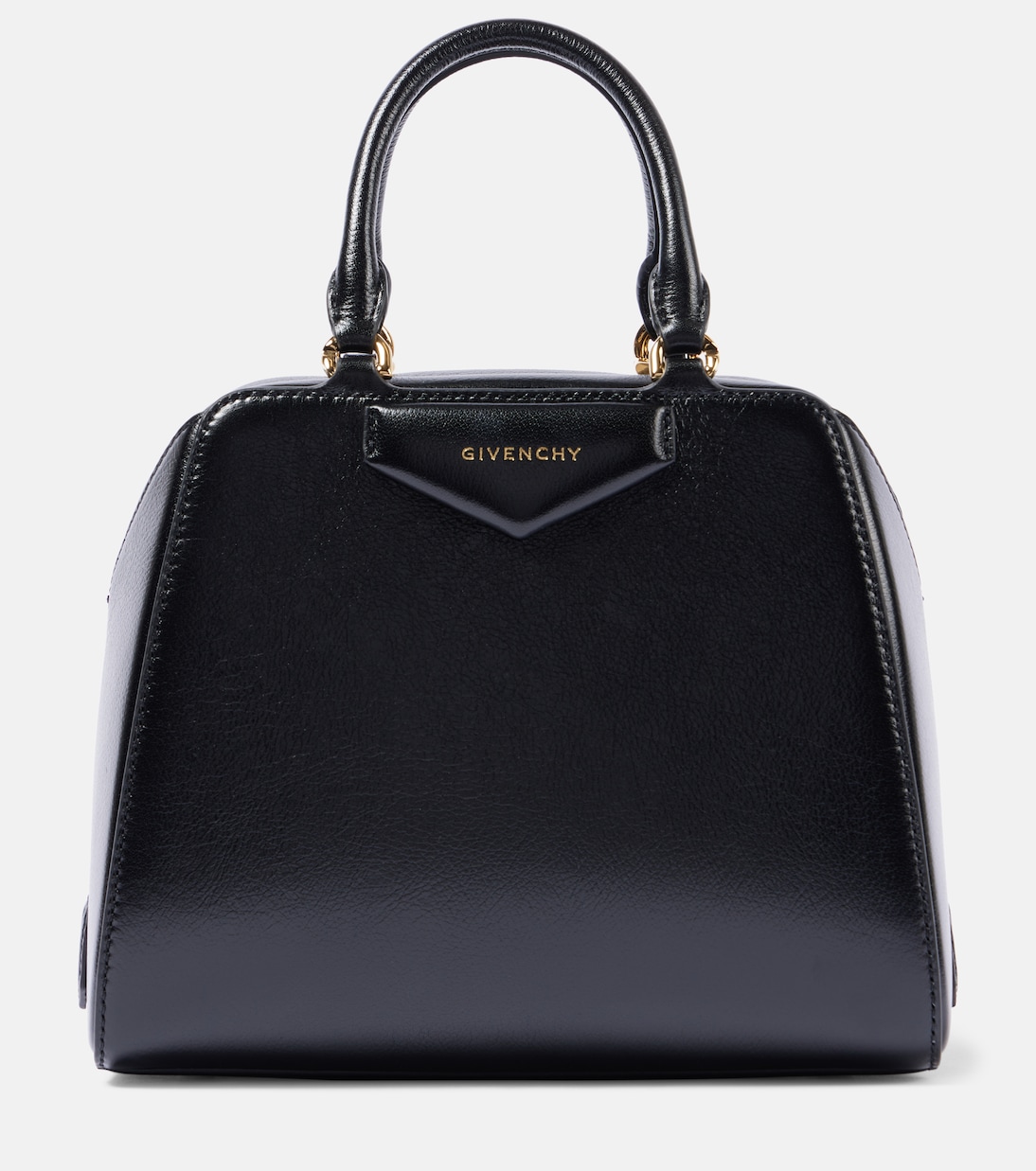 

Мини-сумка-тоут Antigona Cube из кожи Givenchy, черный