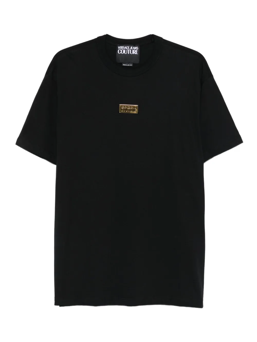 

Футболка с логотипом Versace Jeans Couture, черный