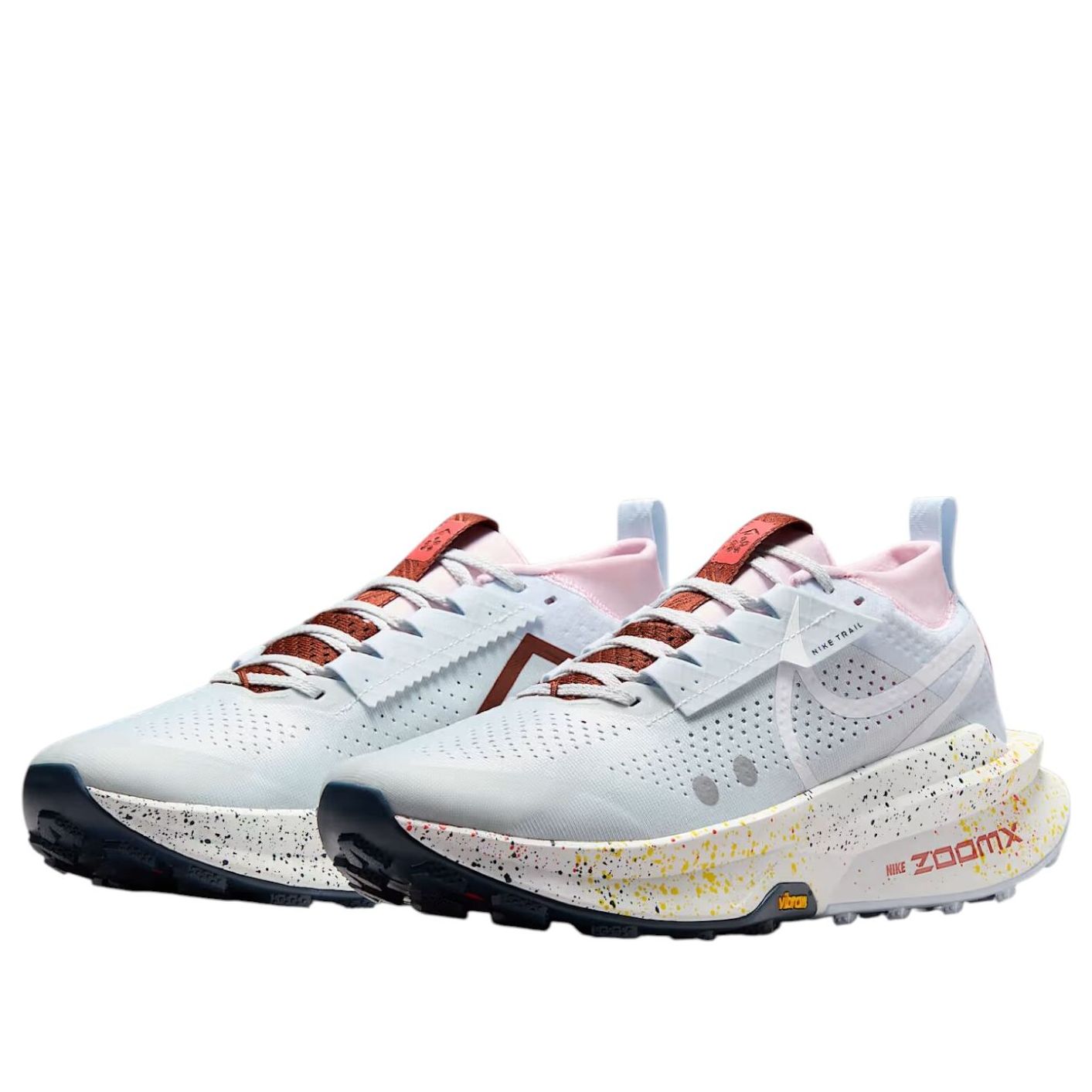 Футбольные бутсы Nike Zegama 2 'Pure Platinum Football Grey Pink Foam' — фото 3