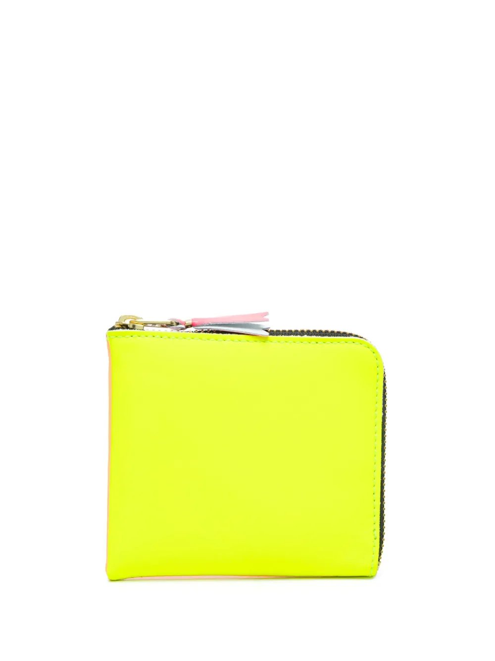 

Кошелек Super Fluo с круговой молнией Comme Des Garçons Wallet, желтый