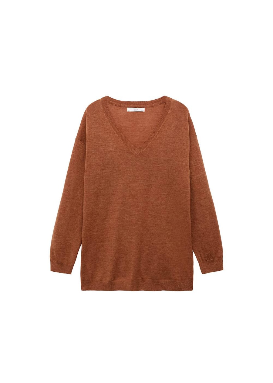 

Свитер MANGO Xaca, коричневый