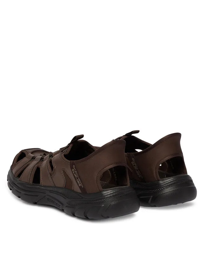 Skechers Сандалии-слипоны свободного кроя: Revolted - Vartan 205182/CHOC Brown — фото 3