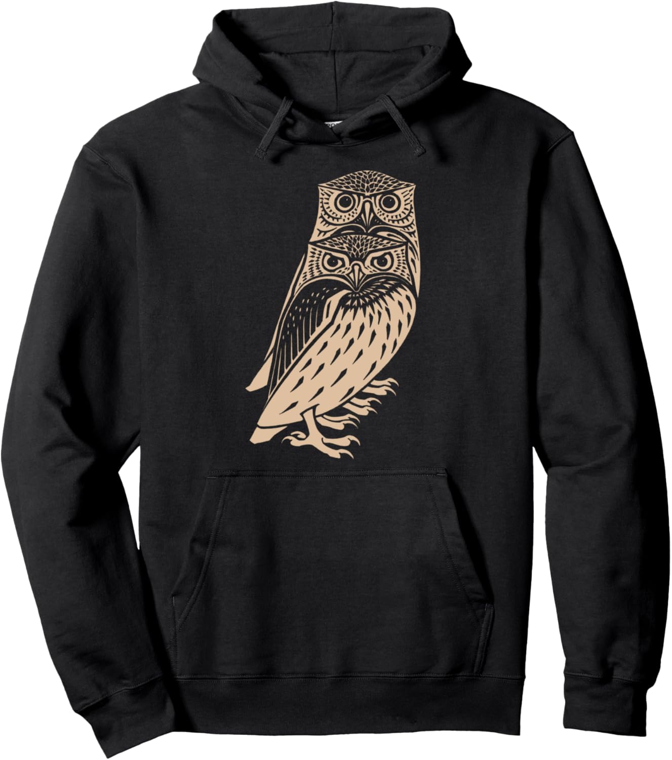 

Толстовка с изображением совы на Хэллоуин, милые и забавные на Хэллоуин, черные Owl Costume Halloween