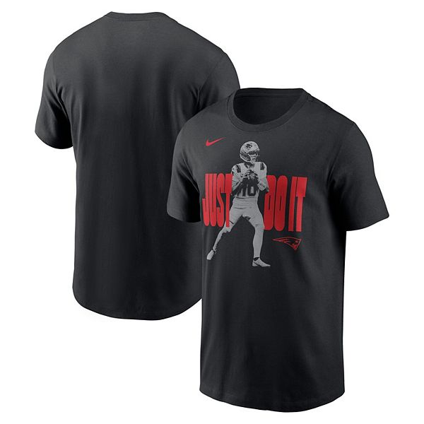 

Футболка мужская Drake Maye New England Patriots Just Do It black Nike