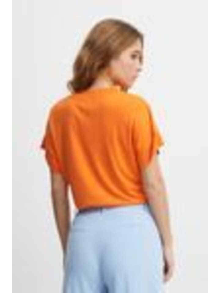 

Футболка BYRYLIE, стандартный крой, цвет оранжевый b. young