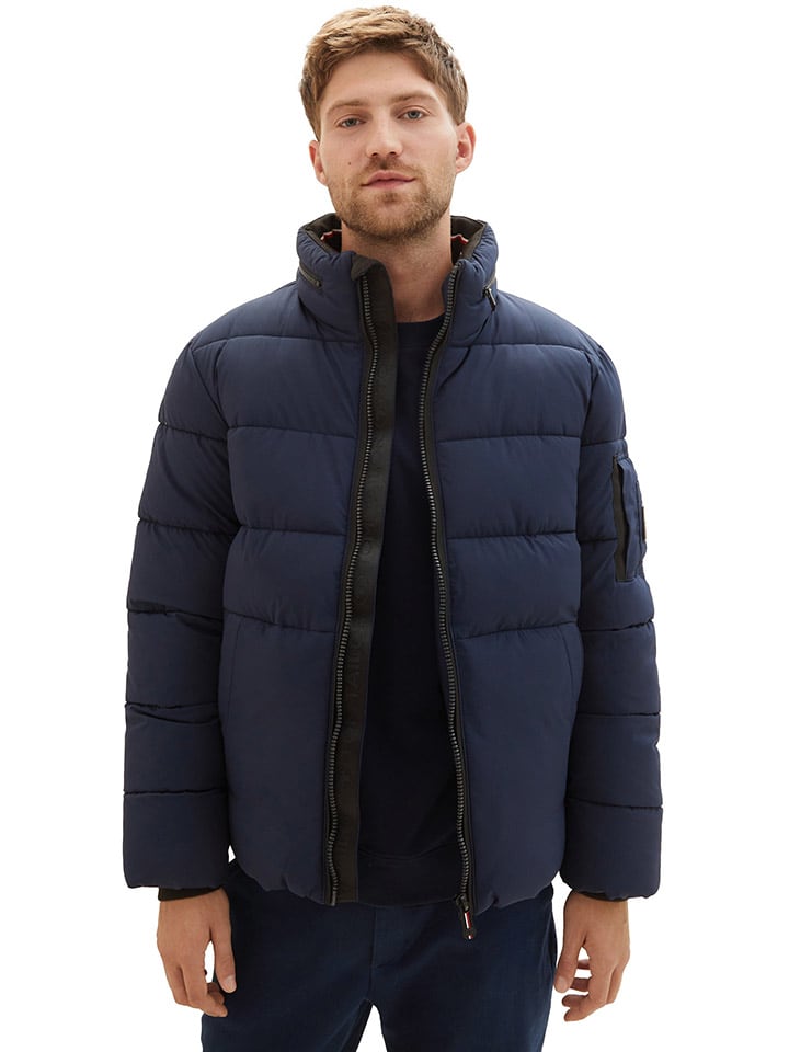 

Tom Tailor Зимняя куртка темно-синего цвета