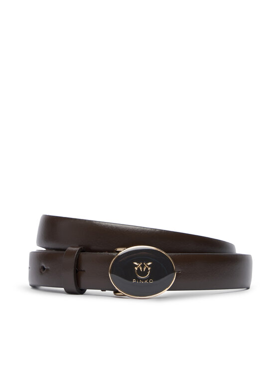 

Женский ремень Round Enamel H2 Belt 20252 PLT01 105466.A2QL Pinko, коричневый