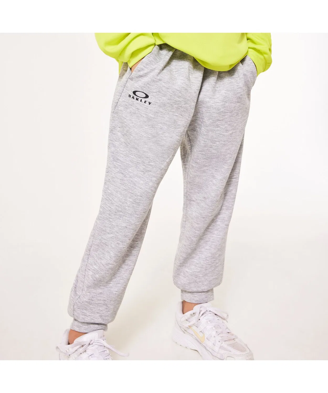 Джоггеры технические флисовые Oakley YTR QD FLEECE JOGGER PT 8.0, детские, светлый серый