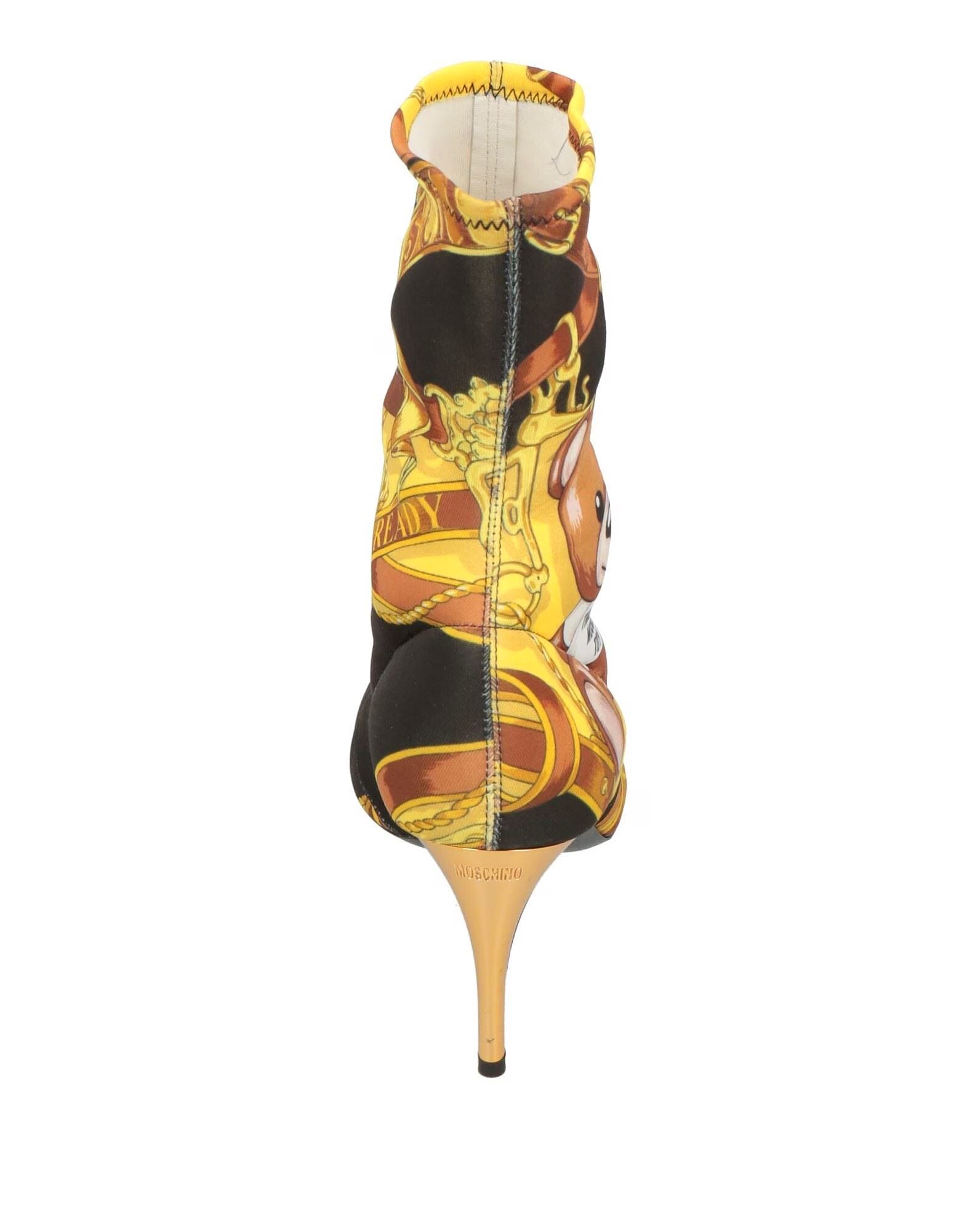 Ботильоны Moschino, желтый — фото 4